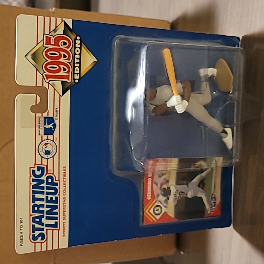1995 Kenner Syarting Lineup Oakland Athletics A's Geronimo Berroa NIB